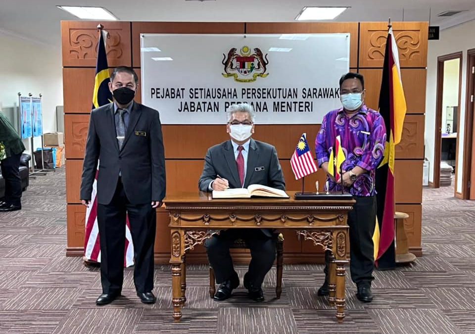 Kunjungan Tuan SUB Toisin Gantor ke Sarawak