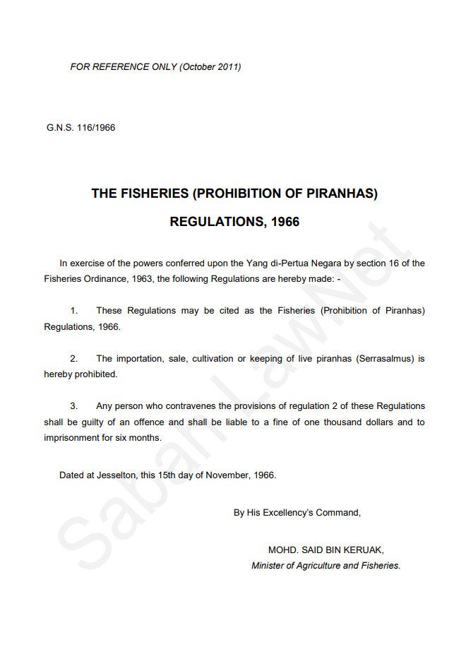 prohibition-of-piranhas